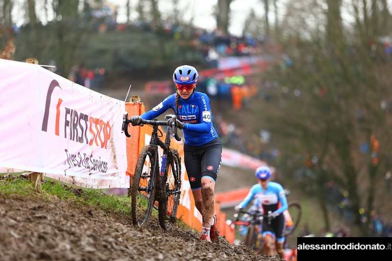 Eva Lechner mondiale ciclocross Valkenburg